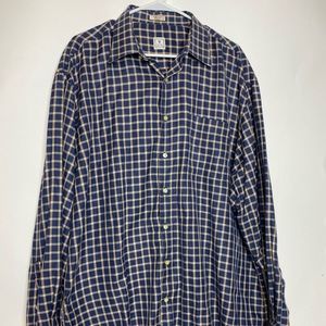 Peter Millar Plaid Button Down Men’s Shirt